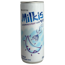 Газований напій зі смаком молока та йогурта Milkis 250ml