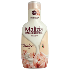 Піна для ванни з тальком Bath foam Nuvola di talco Malizia Bagno Schiuma 1l