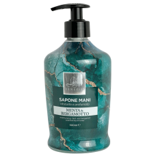 Рідке мило з ароматом м'яти та бергамоту Sapone Mani Menta&Bergamotto Lady Venezia 500ml