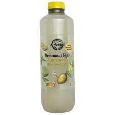 Лимонад газований зі смаком лимона та лайма Lemoniada Limonka-Sytryna Solevita 1l