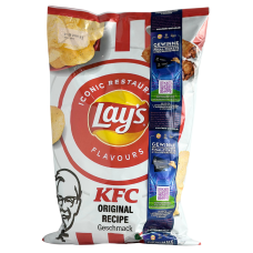 Картопляні чіпси зі смаком курячих крилець KFC Lay's 150g