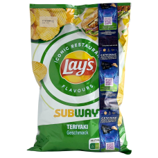 Картопляні чіпси зі смаком соусу теріякі SubWay Lay's 150g