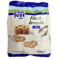 Солені кренделі Flach-brezeln Salz Alpen Fest Style 150g