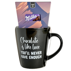 Набір солодощів Milka + керамічна кружка Funlab Select