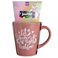 Набір солодощів Smarties Mini + керамічна кружка Funlab Select