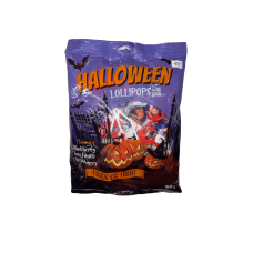 Льодяники з жуйкою на паличці Lollopops With Gum Halloween 460g