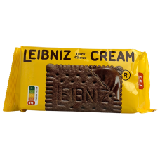 Печиво з какао з шоколадно-кремовою начинкою Leibniz Dark Choco Creame 190g