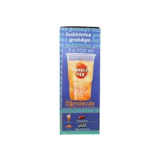 Набір для приготування (сироп зі смаком вишні, кульки зі смаком чорниці) Bubble Tea 3шт