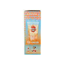 Набір для приготування (сироп зі смаком маракуйї, кульки зі смаком ліччі)B ubble Tea 3шт