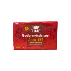 Сир Гудбрандсдален Gudbrandsdalsost Tine Anno 1863 450g