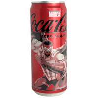 Газований напій без вмісту цукру Coca-Cola Marvel 330ml