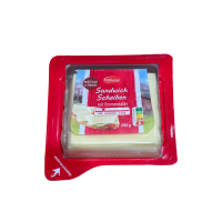Плавлений сир слайсами Sandwich Scheiben mit Emmentaler Milbona 200g