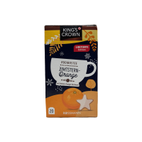 Червоний чай зі смакм кориці та апельсина в пакетиках Zimtstern-Orange Rossmann King`s Crown 40g
