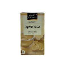 Імбирний чай в пакетиках Ingwer Natur Rossmann King`s Crown 40g