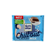 Шоколад Ritter Sport Chill Out Creamy Milk молочний з молочною начинкою 100g