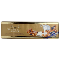 Молочний шоколад з цільним фундуком та родзинками Lindt 300g