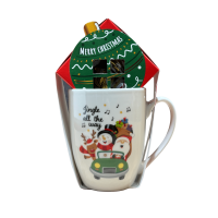 Набір солодощів + керамічна кружка Merry Christmas Becky's 50g