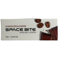 Батончик протеїновий без цукру Кава-Шоколад глазурованрий молочним шоколадом Space Bite
