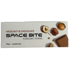 Батончик протеїновий без цукру Шоколадний з лісовими горіхами глазурованрий молочним шоколадом Space Bite