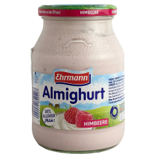 Йогурт в склі зі смаком малини Almighurt Himbeere Ehrmann 500g
