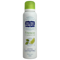 Дезодорант спрей зелений чай і лайм Fresco te verde e lime Neutro Roberts 150ml