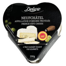 Сир брі у формі серця eufchatel Deluxe 200g