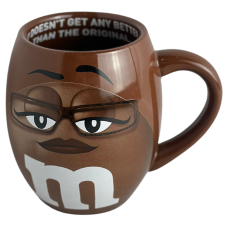 Чашка коричнева висока M&Ms