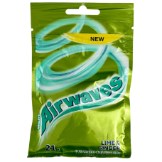 Жуйки без цукру Lime&Ginger Airwaves 29g