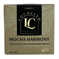 Молочний шоколад з мокка начинкою Mocha Harmony Locolito 80g