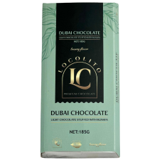 Дубайський шоколад з фісташковою пастою і тістом катаіфі Dubai Chocolate Locolito 185g