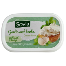 Вершковий сир з часником і травами Cream Cheese Sovia 200 g