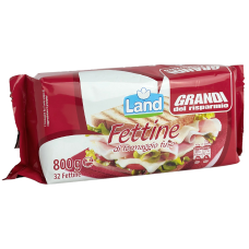Сир слайсами Fettine di formaggio fuso Land 800g