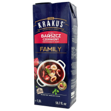 Червоний борщ Borszca Czerwony Krakus 1.5L