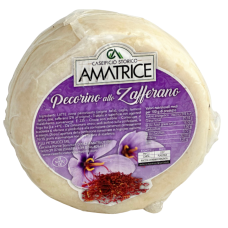 Сир овечий пекоріно з шафраном Pecorino allo Zafferano Amatrice 1kg