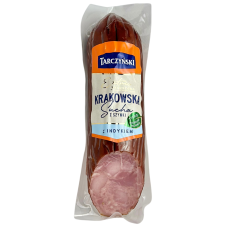 Ковбаса з шинкою Krakowska sucha z szynki Tarczynski 330g