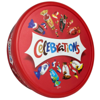 Асорті цукерок в пластиковій коробці Celebrations 550g