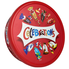 Асорті цукерок в пластиковій коробці Celebrations 550g