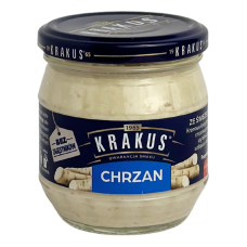 Консервований тертий хрін Krakus 180g