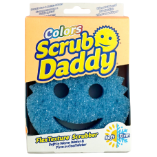 Губки для миття посуду синя Colors Scrub Daddy