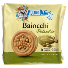 Печиво з фісташковим кремом Baiocchi Mulino Bianco 168g