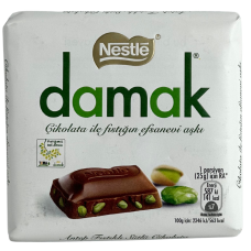 Молочний шоколад з фісташками Damak Nestle 60g