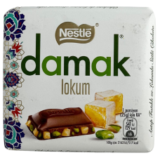 Молочний шоколад з фісташками та лукумом Damak Lokum Nestle 60g
