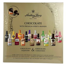 Цукерки бутилочки з лікерами Chocolate With Premium Spirits Brands Anthon Berg 328g