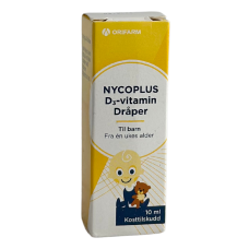 Вітамін D для дітей Nycoplus D3 Vitamin Draper Orofarm 10ml