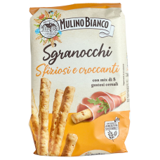 Грісіні класичні Sgranocchi Sfiziosi e croccanti Mulino Bianco 210g
