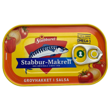 Макрель Стаббур в соусі сальса Stabbur-Makrell Grovhakket i Salsa Stabburet 110g