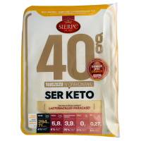 Сир протеїновий слайсами без лактози 40g Ser Keto Sierpc 135g