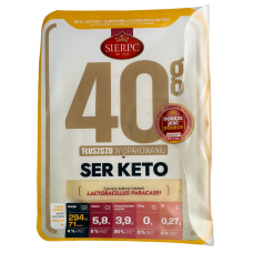 Сир протеїновий слайсами без лактози 40g Ser Keto Sierpc 135g
