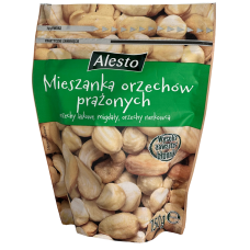 Суміш смажених горіхів фундук, мигдаль, кешью Alesto 150g