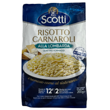 Різотто чотири сири Risotto Porcino Carnaroli Scotti 200g